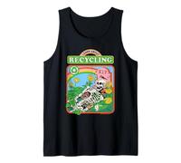 Learn About Recycling Sarcastic Retro Funny Adult Humor Tank Top