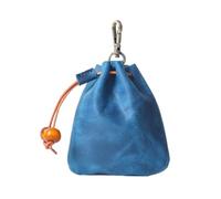 Leather Drawstring Pouch Handgefertigte Geldbörse aus Leder mit Kordelzug, tragbares Mini-Schlüsseletui weichem for Damen