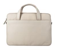 Leather Laptoptasche 16 Zoll - Beige