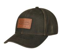 Stetson Leather Patch Cap Herren Sommer Winter braun One Size