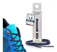 leazy Round Runde Elastische Schnürsenkel zum Einhaken - Gummi Schuhbänder Ohne Binden - Perfekter Sitz und Stabiler Halt für den Sport- und Freizeitbereich