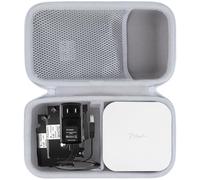Lebakort Hart Schutz Hülle Etui für Brother P-Touch Cube Color PTP300BT | Beschriftungsgerät Tasche, Hartschale,Weiches Innenfutter,Langlebiger Griff, leicht zu tragen, Reisen, Netztasche