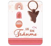 Butzon & Bercker Engel-Schlüsselanhänger - Lebe deine Träume