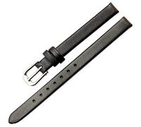 LEBINA Weiches Lederarmband Damenarmband 6mm 8mm 10mm 12mm Armband Damen Kleines Lederarmband, Schwarz, 10mm