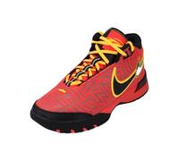 Lebron NXXT Gen AMPD Basketballschuhe (FJ1566-101, helles Orewood Brown/Washed Teal/Metallic Gold), Bright Crimson Laser Orange 600, 43 EU