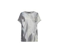 LeComte T-Shirt Gemustert in Grau für Damen