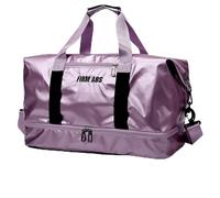 LEcylankEr Sporttasche Damen Kleine Sporttasche mit Schuhfach und Nassfach， wasserdichte Gym Bag，für Sport, Fitness，Reisen (Traubenpurpur)