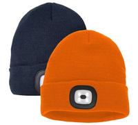 LED Mütze für Kinder - Farben: navy oder orange.