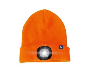 LED Mütze Malix, orange, Gr. EH