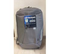 LED-Rucksack Backpack Japan grey 23l