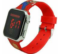 LED-Uhr kids-euroswan Super Mario Rot