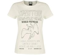 Led Zeppelin Amplified Collection - The Song Remains The Same T-Shirt altweiß in XL