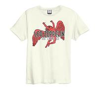 Led Zeppelin Amplified Kollektion - Icarus Herren T-Shirt Creme L 100% Baumwolle Regular