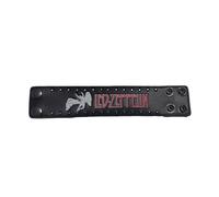 LED-Zeppelin Armband Rockband mit Logo Fan-Artikel Arm-Schmuck Schwarz M/L