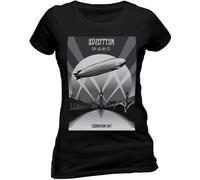 Led Zeppelin-B&W Borderless - T-Shirt-(Donna-Xxl)-B&W Borderless