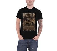Led Zeppelin Faded Falling T-Shirt schwarz XXL