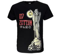 Led Zeppelin Hermit T-Shirt - Offizielles Merchandise S Schwarz