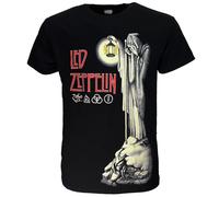 Led Zeppelin Hermit T-Shirt - Offizielles Merchandise S Schwarz