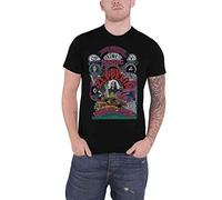 Led Zeppelin Herren Ledzeppelin_Full Colour Electric Magic_Men_bl_ts: M T-Shirt, Schwarz (Black Black), Medium