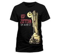Led Zeppelin - T-Shirt (Unisex-L) Hermit (Nero)