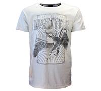 Led Zeppelin Icarus Burst T-Shirt - Offizielles Merchandise XL Weiß