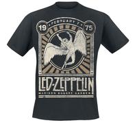 Completely Independent Distribution Herren Shirt Led Zeppelin Madison Square Garden 1975 schwarz XXL