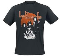 Led Zeppelin Orange Circle T-Shirt schwarz XL