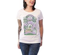 Led Zeppelin T Shirt Electric Magic Band Logo offiziell Damen Skinny Fit Weiß XXL