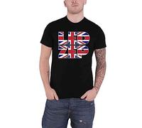 LED Zeppelin T-Shirt Union Jack Type Band Logo Neu Offiziell Herren