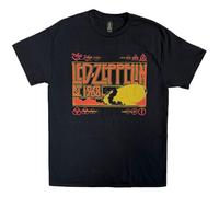Led Zeppelin Zeppelin & Smoke Männer T-Shirt schwarz XL 100% Baumwolle Band-Merch, Bands