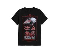 Led Zeppelin - UK Tour '71 - T-Shirt - Schwarz - S - 100% Baumwolle,Jersey Schwarz S