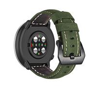 Leder Armbänder für Polar Ignite 3/ Ignite 2/ Ignite/Polar Unite/Polar Pacer Armband für Männer und Frauen Klassisches Leder mit Edelstahl Metall Schließe (3)