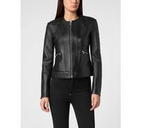 Leder Biker-Jacke S