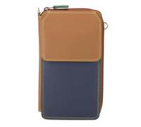 Leder Damen Geldbörse - mywalit -Zip Round Multi Purse with Shoulder Strap -1220-174 - Bosco