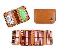 Leder Federtasche Federmappe Schüleretui "Back to the Natur" 47tlg.