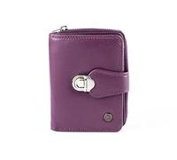 Greenburry Spongy Geldbörse Leder 9 cm purple (974-28)