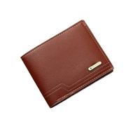 Leder geldbörse Männer Einsätze Faltbare Brieftaschen Bild Münze Schlank Geldbörsen Business Geld Kredit ID Karten Halter Vintage(Sky Blue)