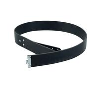 FHB Gürtel Koppel - Dietmar 85000 - Rindleder schwarz 80 cm