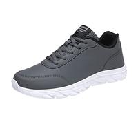 Leder-Sneaker für Herren, atmungsaktive Laufschuhe, leichte Turnschuhe für Herren, Sport, atmungsaktive Sneaker, Outdoor, Schnürschuhe, Walking, Fitness, Joggen, Sneaker, große Größe, Freizeitschuhe,