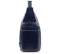 PIQUADRO Blue Square Mono Sling Bag Blu Notte