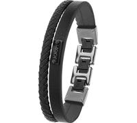 JOOP! Armband Herren, Schwarz, 18,5+1,5+1,5 cm 2039000