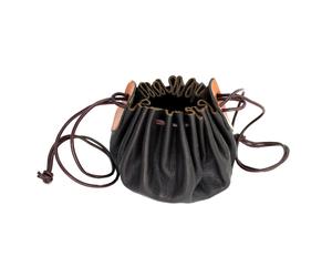 Lederbeutel aus Rindsleder Braun "Odo"