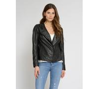 Lederblazer MAZE "42021220" Gr. XXL, schwarz, Damen, Obermaterial: 100% Lammleder / Futter: 100% Viskose / Ärmelfutter: 100% Polyester, Blazer (54086522-XXL) schwarz