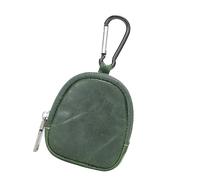 Ledergeldbeutel | Wasserdichte Tasche mit Reißverschluss | Kompakte Karten- und Münztasche für Männer und Frauen, tragbar, Wechselhalter für den Alltag, Reisen und Organisation, wasserfeste