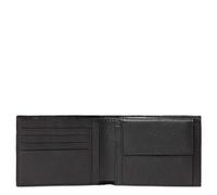 Ledergeldbörsen mit Münzfach-Modus Schwarz - Farb-Varianten: Schwarz