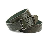Ledergürtel ANTHONI CROWN, Damen, Gr. 100, grün, Rindsleder, Gürtel Ledergürtel (23995725-100)