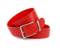 Ledergürtel ANTHONI CROWN, Damen, Gr. 105, rot, Rindsleder, Gürtel Ledergürtel (44170820-105) rot