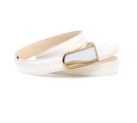 Ledergürtel ANTHONI CROWN, Damen, Gr. 105, weiß, Leder, unifarben, Gürtel Ledergürtel (21638964-105) weiß