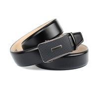 Ledergürtel ANTHONI CROWN, Damen, Gr. 11,5, schwarz, Leder, unifarben, Gürtel Ledergürtel, Glatter Gürtel mit Schließe im Flecht-Design (95636665-115) schwarz