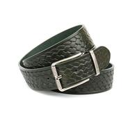 Ledergürtel ANTHONI CROWN, Damen, Gr. 110, grün, Rindsleder, Gürtel Ledergürtel (69937251-110) grün